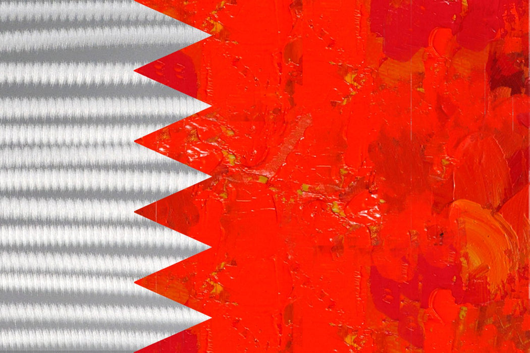 Bahrain Flag - Paintingsonline