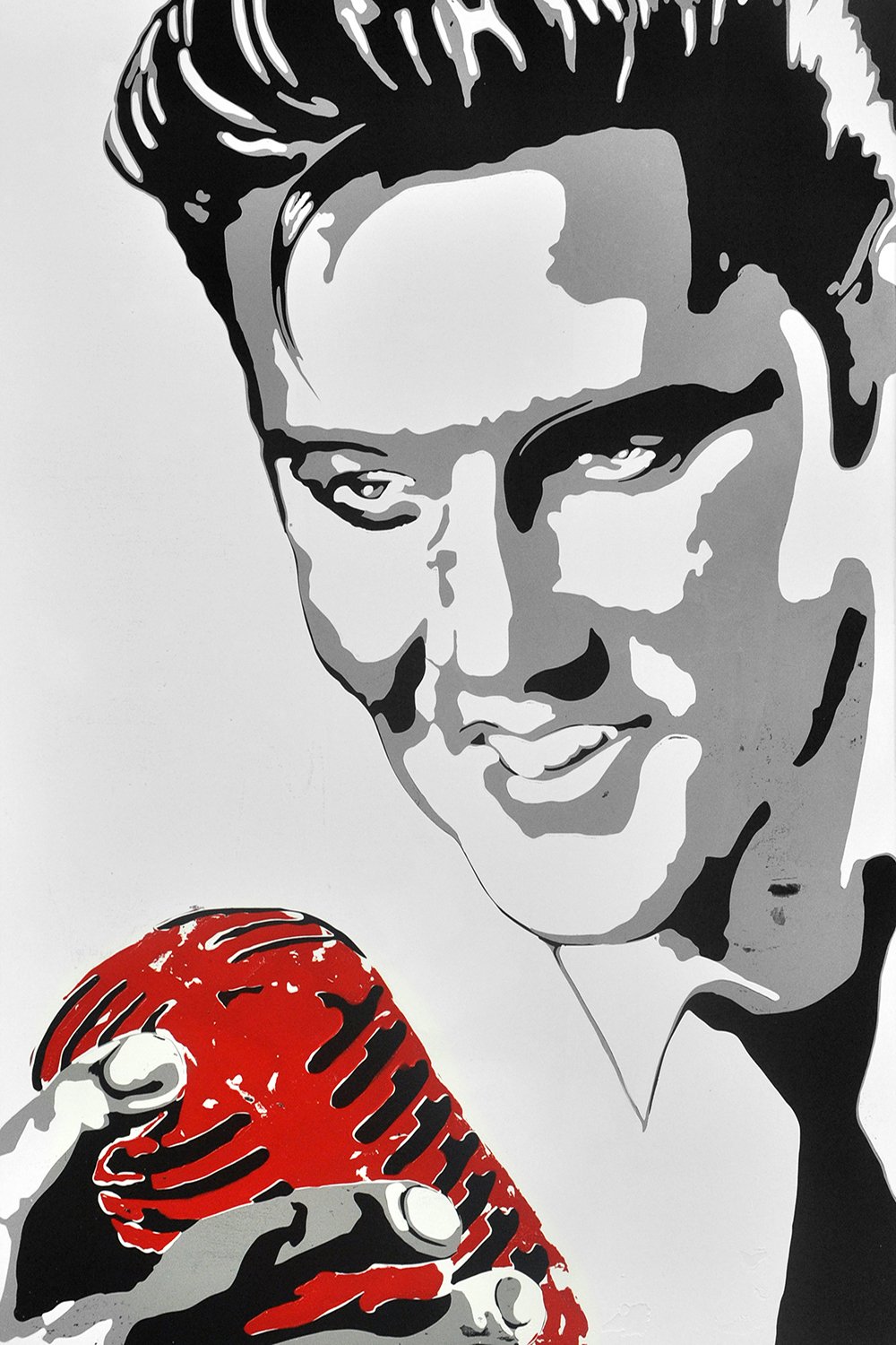 Elvis Pop Art. 120cm x 80cm — Paintingsonline