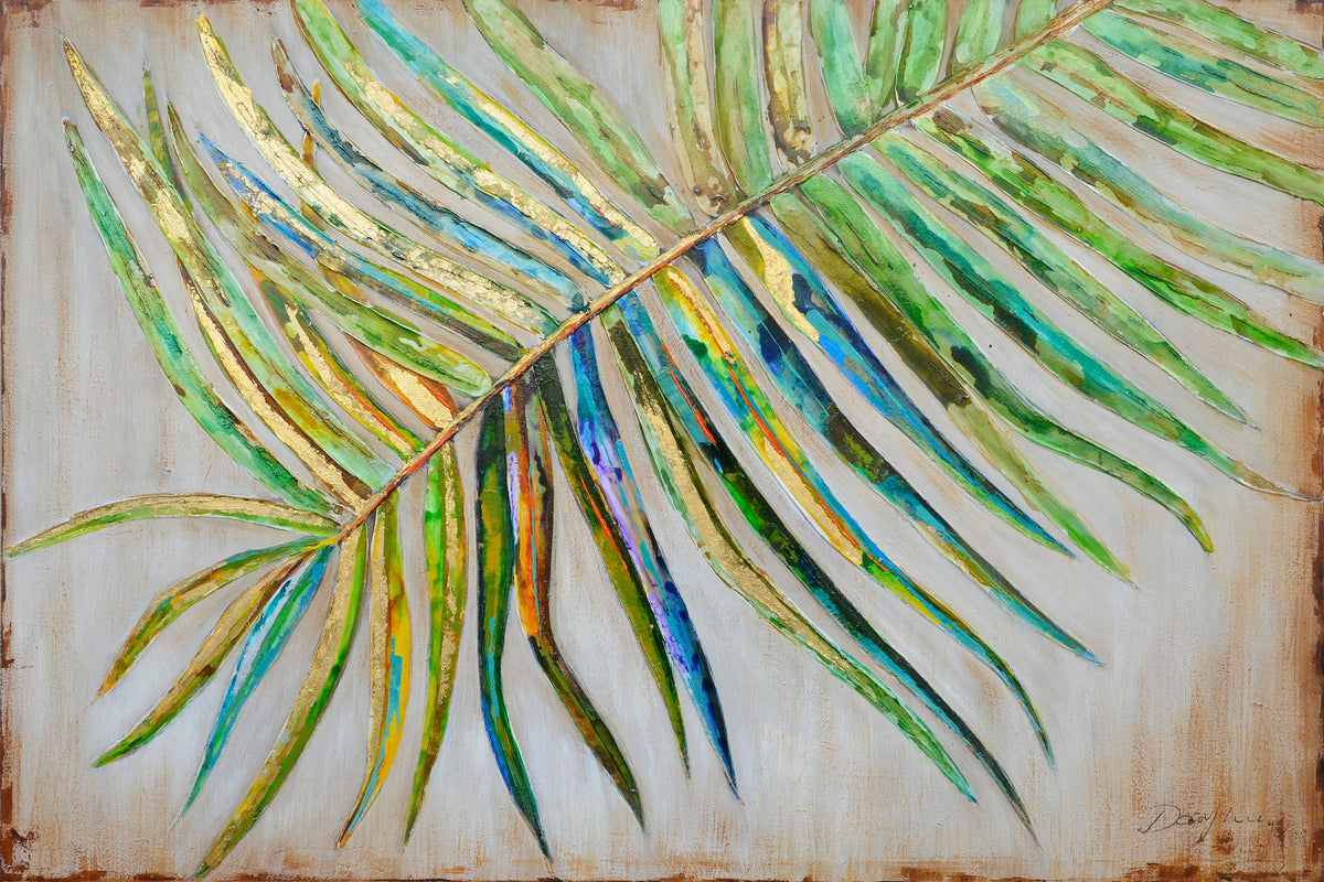 The Palm Leaf. 80cm x 120cm — Paintingsonline The Palm Leaf. 80cm x 120cm — Paintingsonline