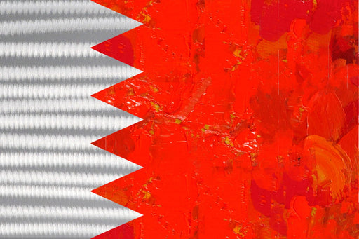 Bahrain Flag - Paintingsonline