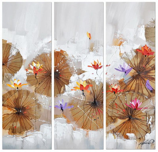 Brown Flower Set - Paintingsonline