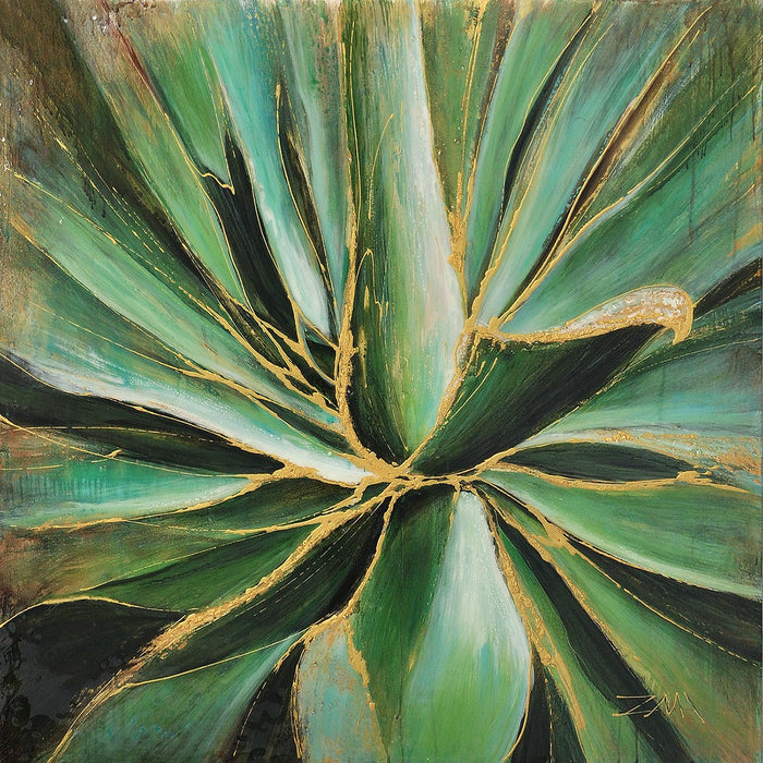 Emerald Flower - Paintingsonline