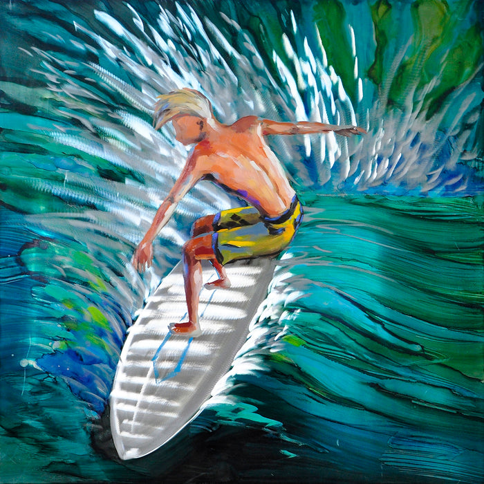 The Surfer. 80cm x 80cm