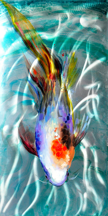 Pond Fish. 120cm x 60cm