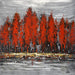 Fiery Forest - Paintingsonline