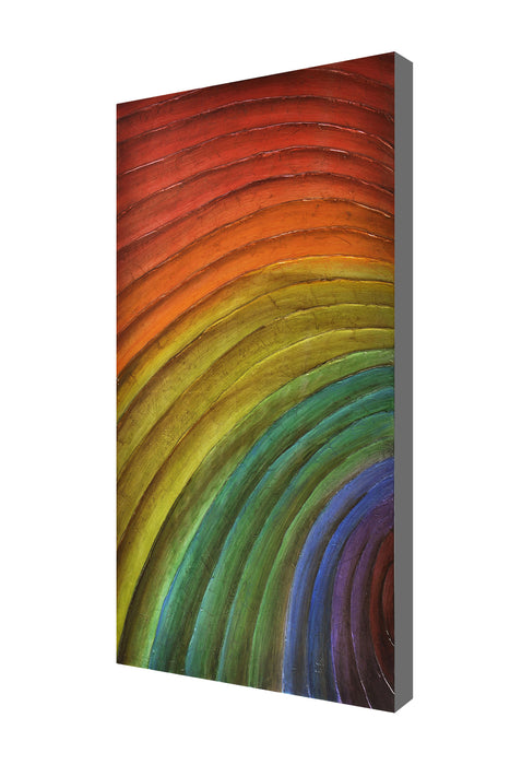 Rainbow in Space. 120cm x 80cm
