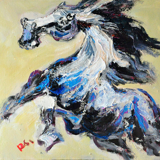 Sapphire Horse - Paintingsonline