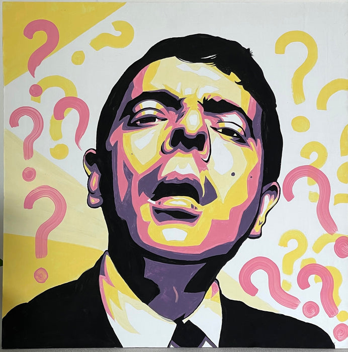 Mr. Bean. 80cm x 80cm