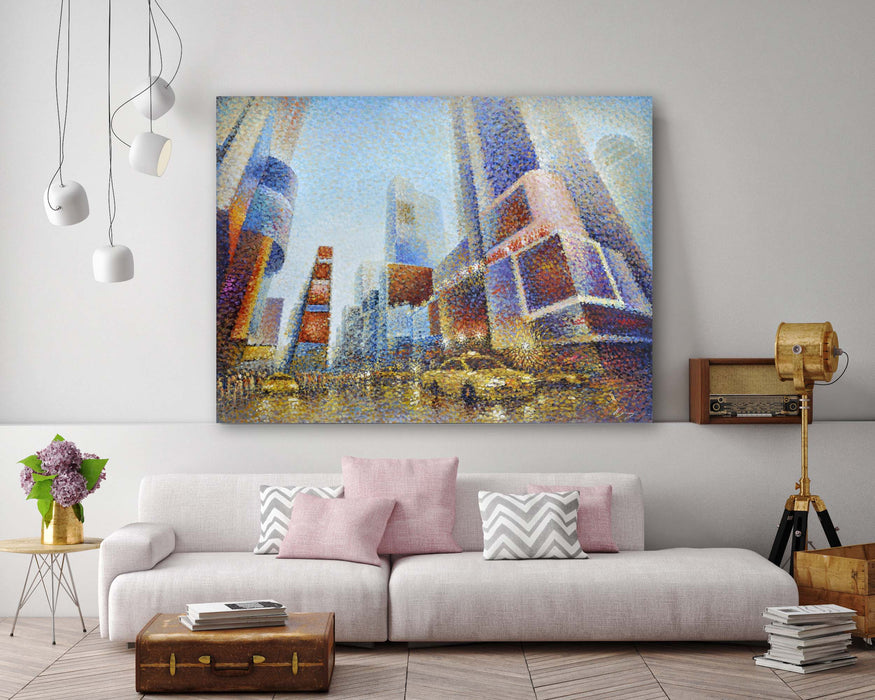 Times Square. 150cm x 200cm — Paintingsonline